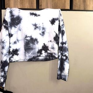 Tye-Dye Cropped hoodie